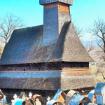 ＦＩＮＥ ＲＯＡＤ（９６） ルーマニアの教会堂を訪ねて（９） マラムレシュ地方木造教会堂③ イエウド教会堂　世界遺産