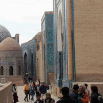 ウズベキスタン　サマルカンドのシャーヒズィンダ廟群