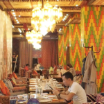 カザフスタン　首都アルマティのNAVATレストラン